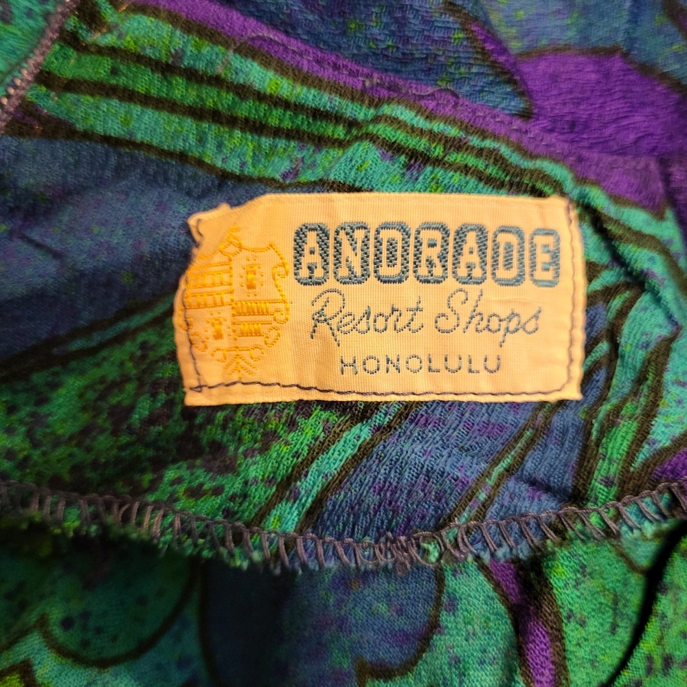 Vintage Andrade Resorts Shop Honolulu Dress - Picture 7 of 9